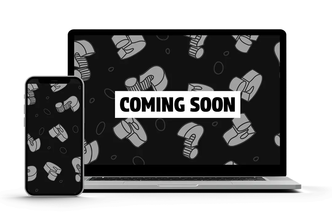 More Coming Soon website mockup